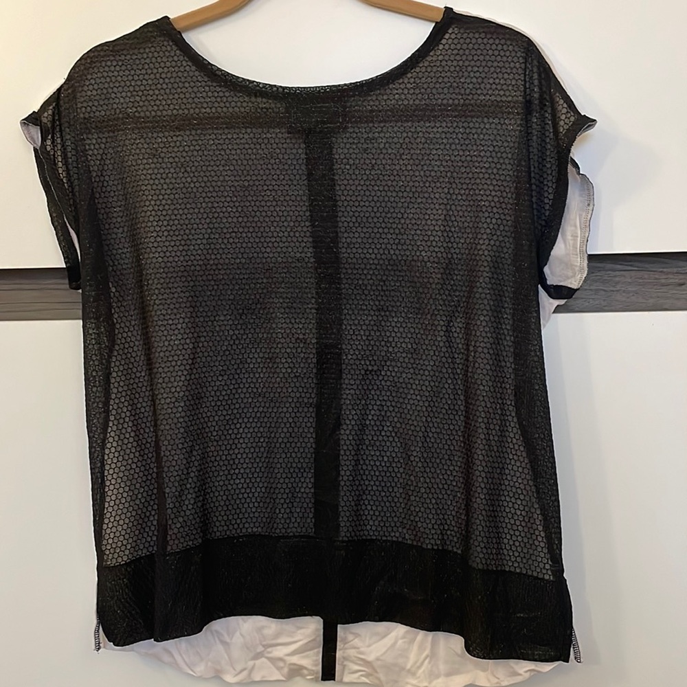 By Malene Birger metallic front t shirt